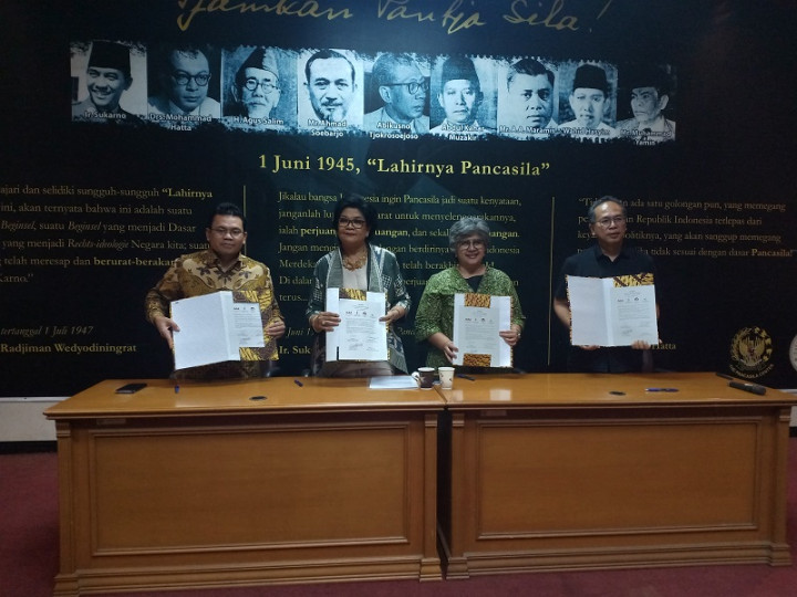 Empat Asosiasi Ahli Deklarasi Pelestarian Cagar Budaya Berkelanjutan