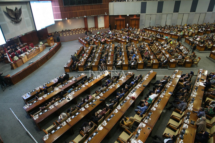 Rapat Paripurna Penetapan AKD DPR Dihadiri 362 Anggota Dewan