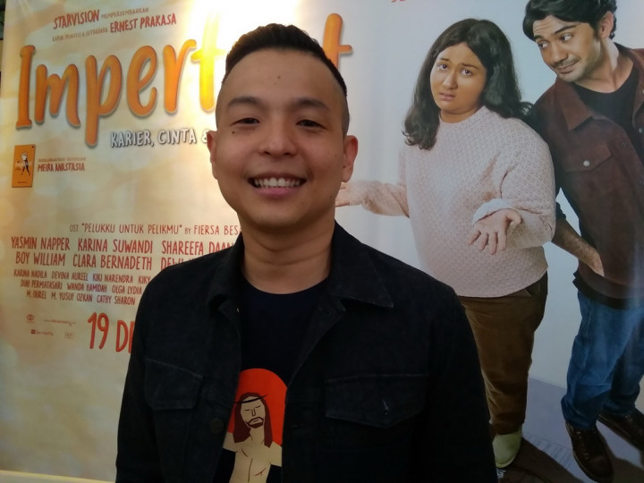 Ernest Prakasa Tak Menyangka Reza Rahadian Antusias Diajak Kerjasama