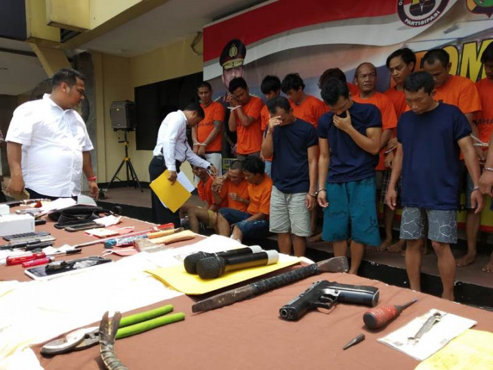 Polres Depok Tangkap 25 Penjahat dalam Satu Bulan