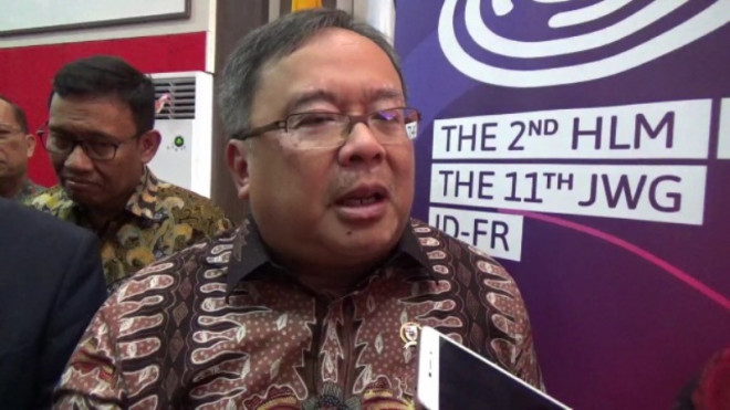 Menteri Riset dan Teknologi, Bambang Brodjonegoro, di Makassar, Sulawesi Selatan, Kamis, 31 Oktober 2019. Medcom.id/Muhammad Syawaluddin