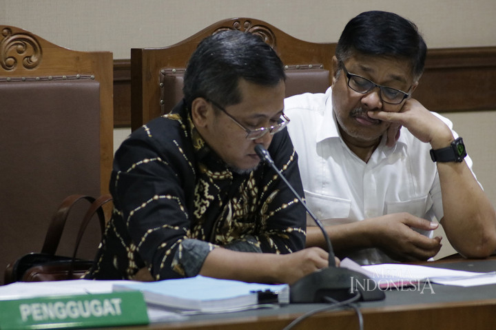 Eks Gubernur Sultra Nur Alam Jalani Sidang PK