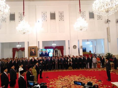 Jokowi Lantik 9 Anggota Komisi Kejaksaan 2019-2023