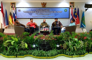 HI-FISIP Unmul Jembatani Sosialisasi Polugri RI di Kaltim