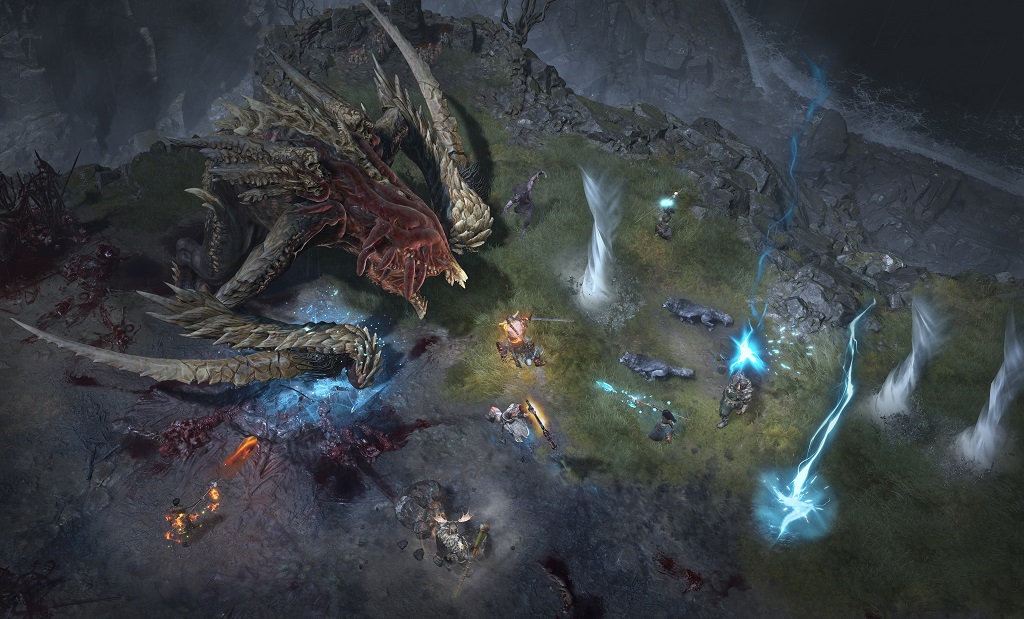 Mode multiplayer Diablo 4.