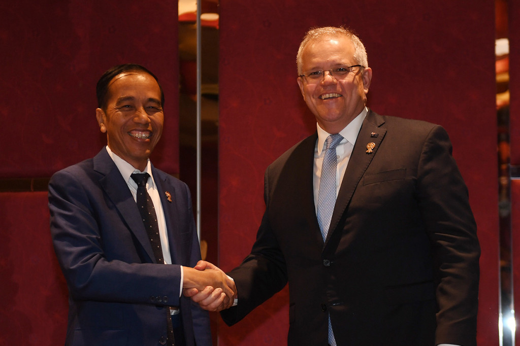 Jokowi Bertemu PM Australia di KTT ASEAN