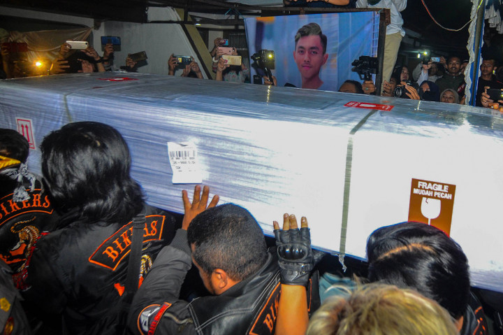 Pembalap Afridza Dimakamkan