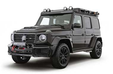 Mercedes-Benz G-Class Petualang Garapan Brabus