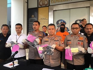 Perakit Senjata Api di Tangsel Seorang Youtuber