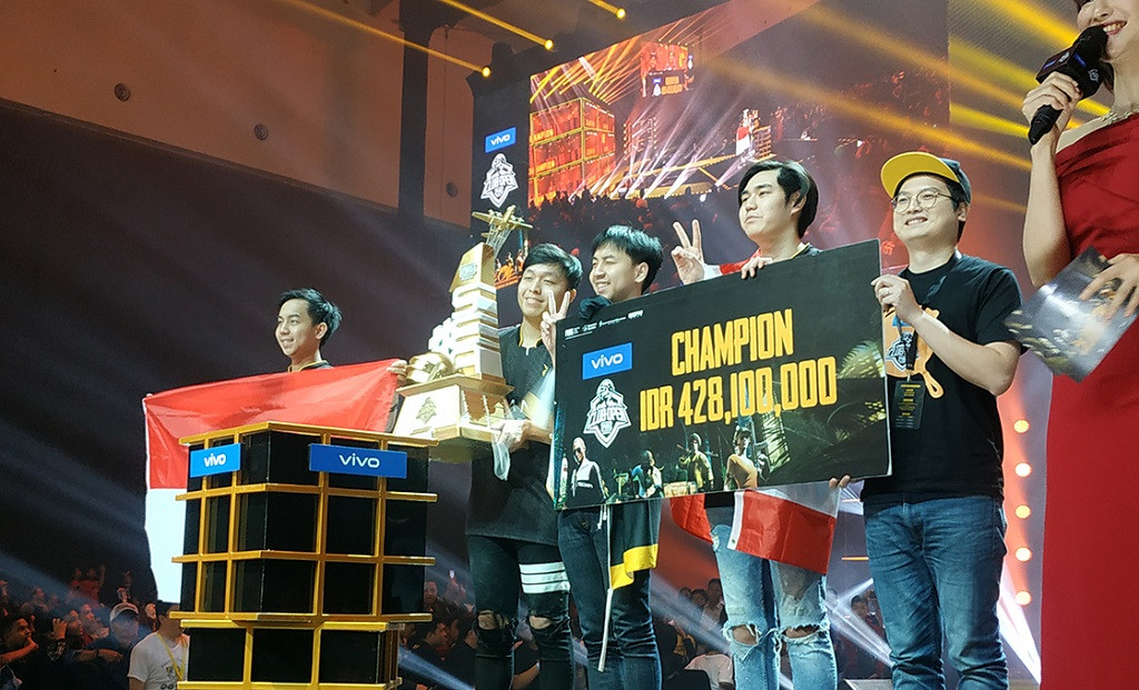 Tim esports RRQ Athena menjadi juara PUBG Mobile Club Open (PMCO) 2019 Asia Tenggara.