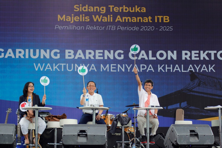 Tiga Calon Rektor ITB Sepakat Bawa ITB Mendunia