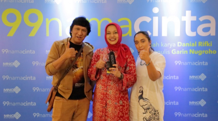 Ikang Fawzi Deg-Degan Saksikan Film 99 Nama Cinta