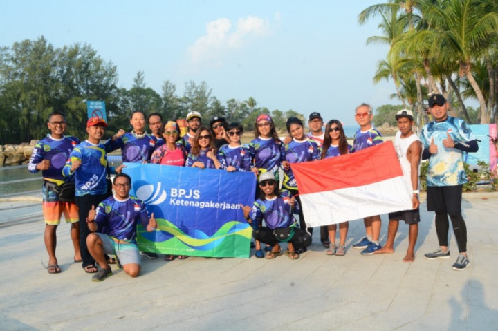 Atlet SUP Id-BP Jamsostek Raih Medali Perak Pada SOC 2019