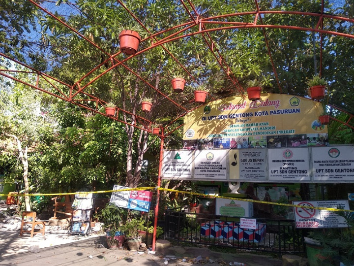 Pemkot Pasuruan Didesak Segera Perbaiki SDN Gentong