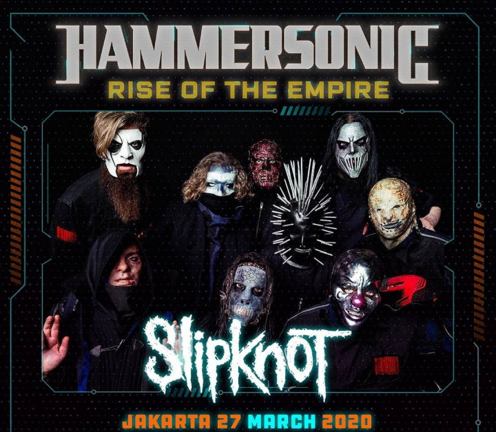 Hammersonic 2020 Bawa Slipknot ke Jakarta