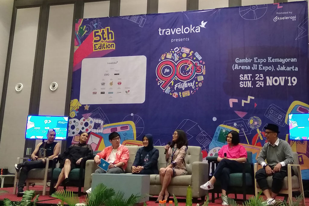 Jumpa pers The 90's Festival di Jakarta Pusat, Rabu, 6 November 2019. (Foto: Medcom.id/Cecylia Rura)