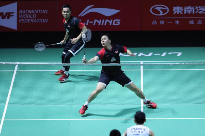 China Open 2019: Fajar/Rian Gagal Hadapi Ahsan/Hendra di Perempat Final
