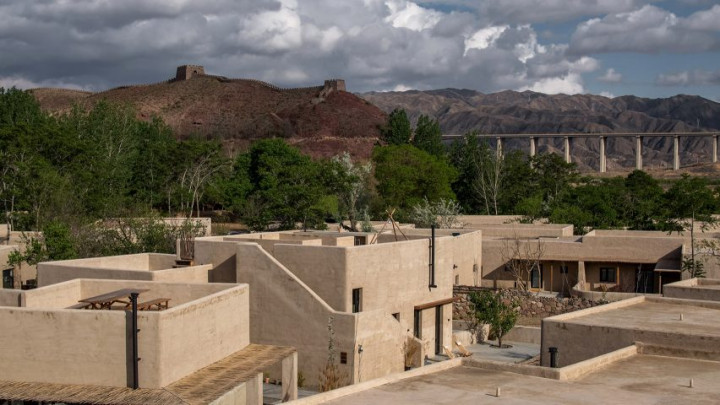 Tiongkok Rancang Hotel di Tengah Gurun Pasir