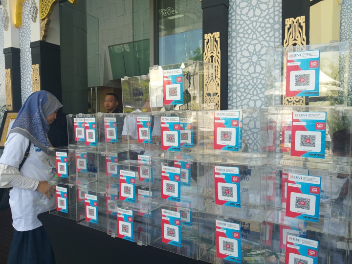 Beramal di Rumah Ibadah Bisa Pakai QR Code