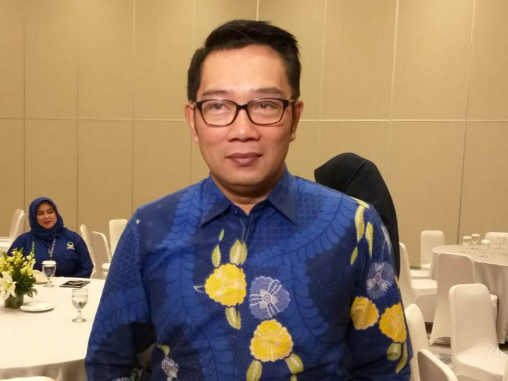 Ridwan Kamil Sampaikan Materi Pembangunan di Kongres NasDem