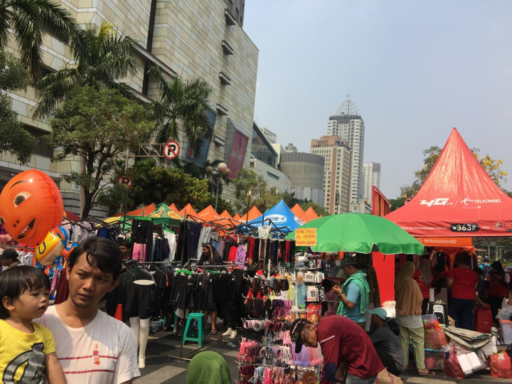 PKL di CFD Direlokasi ke Kawasan Kebon Kacang