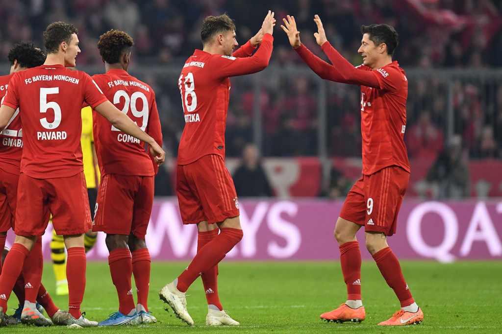 Bayern Muenchen Gilas Dortmund 4-0
