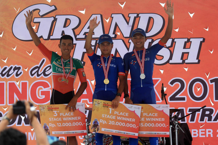 Pembalap Malaysia Kuasai Etape Sembilan TdS 2019