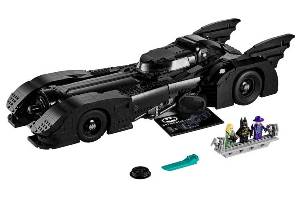 LEGO replika Batmobile 1989 klasik. Carscoops