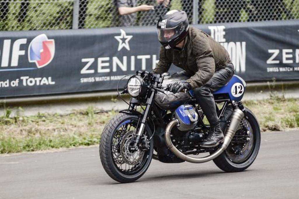 Moto Guzzi V9 gaya cafe racer racikan Swiss. Visordown