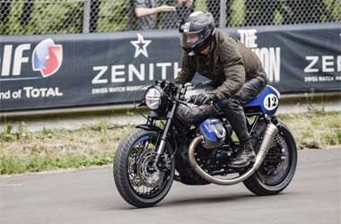 Intip Modifikasi Moto Guzzi Bergaya Cafe Racer