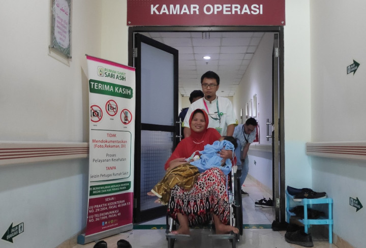 Operasi Gratis Bibir Sumbing Kembalikan Senyum Suci