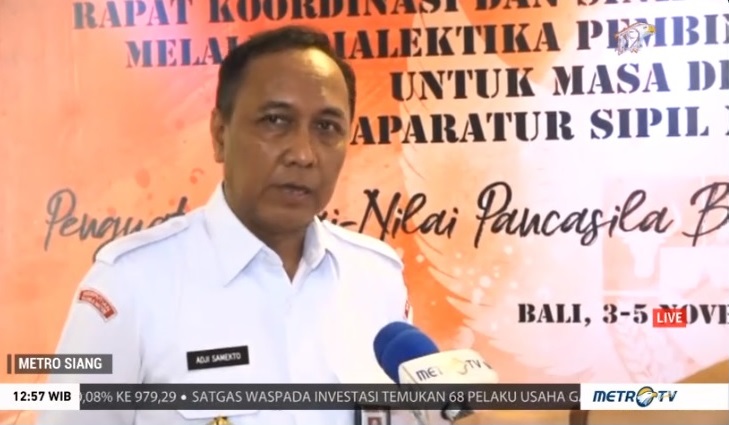 Deputi Bidang Pengkajian dan Materi BPIP FX Adji Samekto (Foto:Dok.Metro TV)