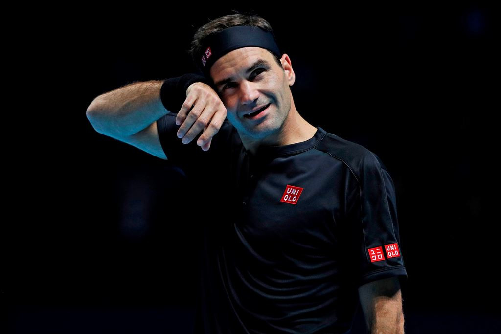 Roger Federer. (Adrian DENNIS / AFP)