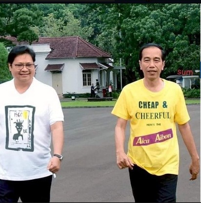 Tangkapan layar pemberitaan palsu dari media sosial