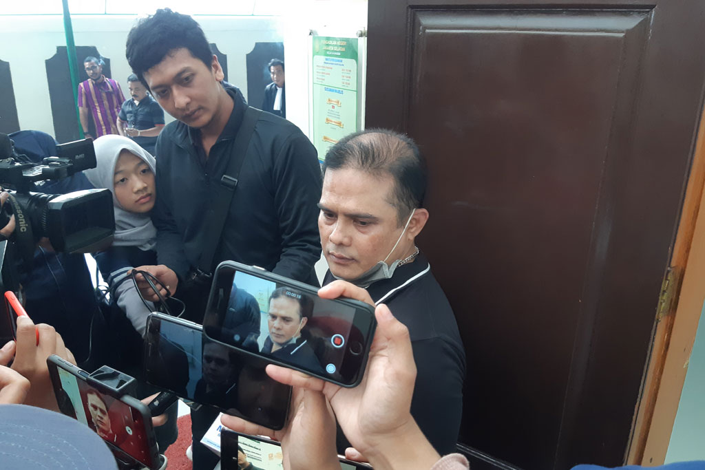  Ayah Jefri Nichol, John Hendri (Foto: Medcom.id/Dhaifurrakhman Abas)