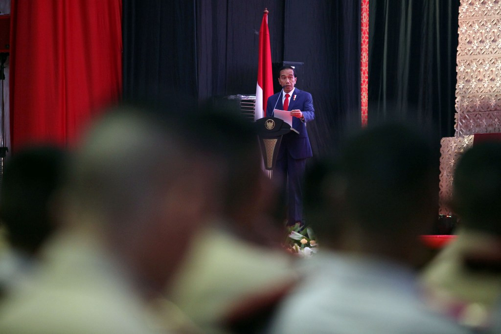 Presiden Joko Widodo. FOTO: MI/Panca Syurkani.