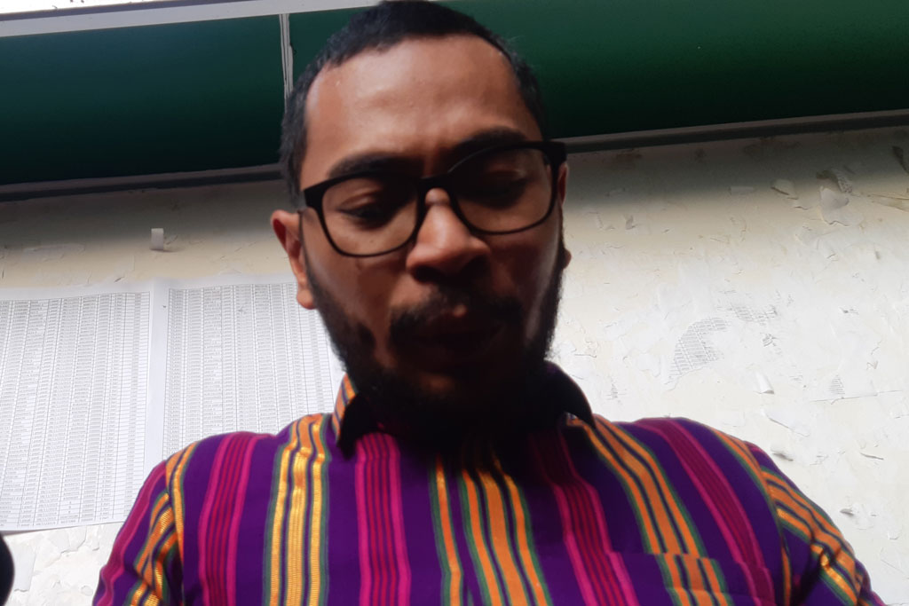 Kuasa hukum Jefri Nichol, Aris Marasabessy (Foto: Medcom.id/Dhaifurrakhman Abas)