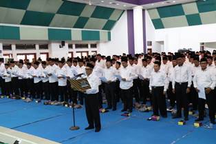 591 Calon Kades Kabupaten Tangerang Komitmen Jaga Kerukunan