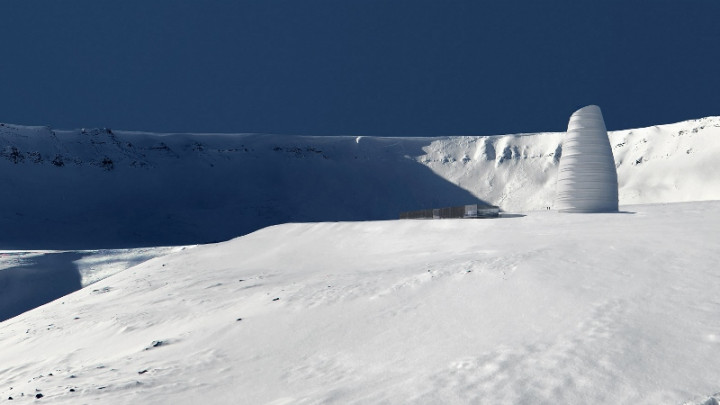 Bangunan Unik 'Penyimpanan' Benih Terbesar di Dunia