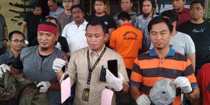 Begal Sadis yang Menyasar Taksi Online di Palembang Ditangkap
