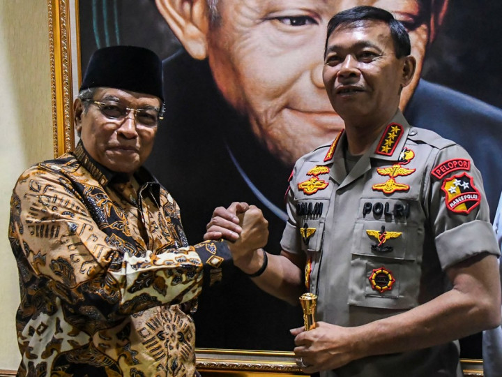 Kapolri Idham Azis Minta Petuah PBNU