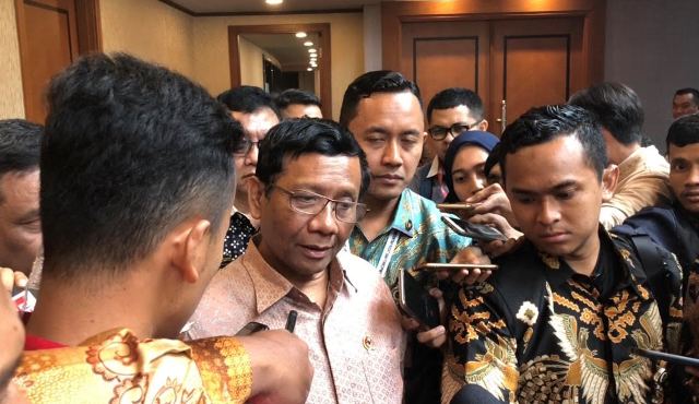 Menteri Koordinator Bidang Politik, Hukum, dan Keamanan (Menkopolhukam) Mahfud MD. Foto: Medcom.id/Theofilus Ifan Sucipto.