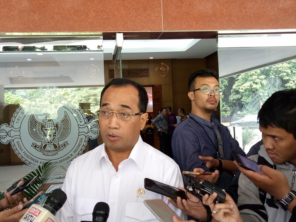 Menteri Perhubungan (Menhub) Budi Karya Sumadi. Foto: Medcom.id/Siti Yona