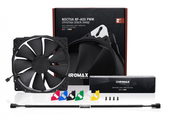 Noctua Rilis Kipas Pendingin Chromax Edisi Hitam dan Aksesori
