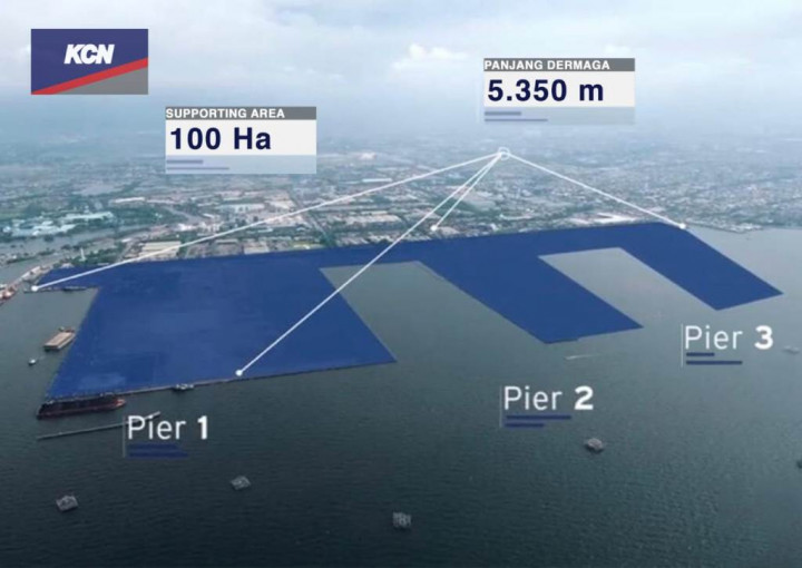 Pembangunan Pelabuhan Marunda Terus Berlanjut