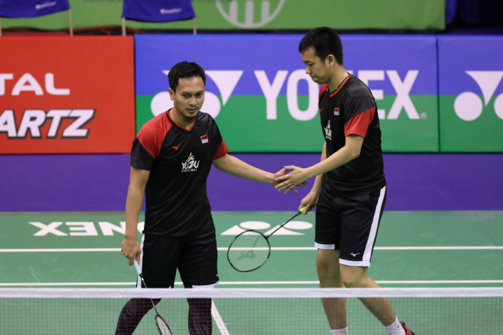 Wejangan Ahsan/Hendra setelah Menaklukkan Wahyu/Ade