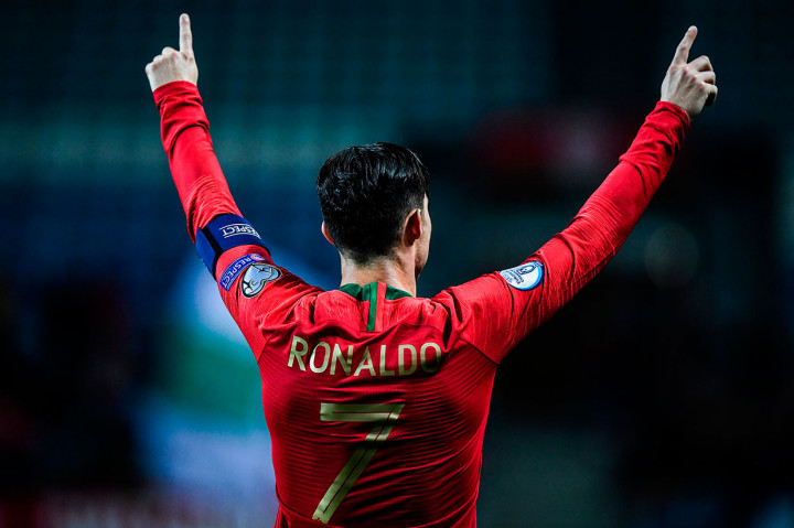 Hat-trick Ronaldo Bawa Portugal Gilas Lithuania 6-0
