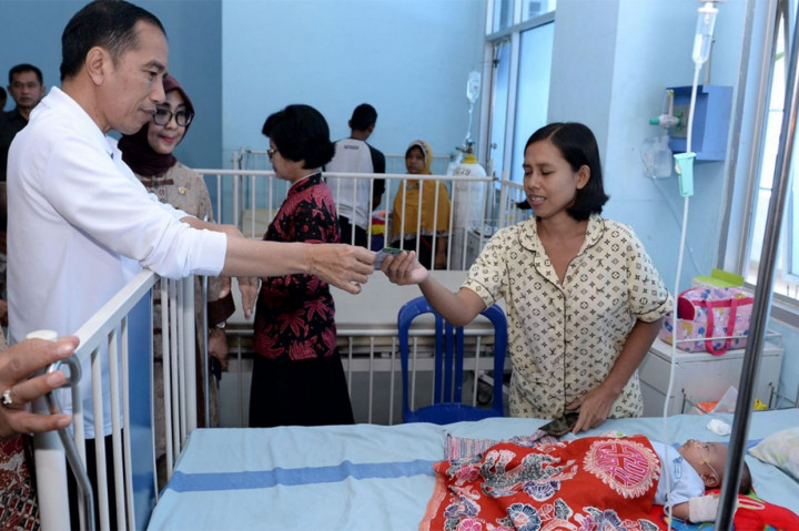 Blusukan di RSUD Abdul Moeloek, Jokowi Sidak Layanan BPJS Kesehatan