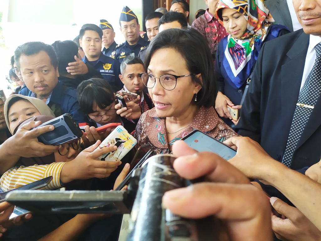 Menteri Keuangan Sri Mulyani. FOTO: Medcom.id/Daviq Umar.