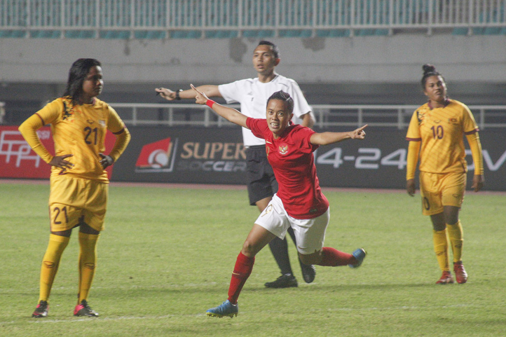 Timnas Putri Indonesia Gilas Sri Lanka 5-0